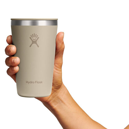 Hydroflask 16 oz (473 ml) All Around Tumbler Press-In Lid - Oat