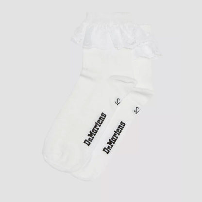 Frill Organic Cotton Socks White